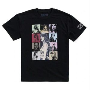 Official Taylor Swift The Eras Tour Merch Black NEW T-shirt TOUR EXCLUSIVE!